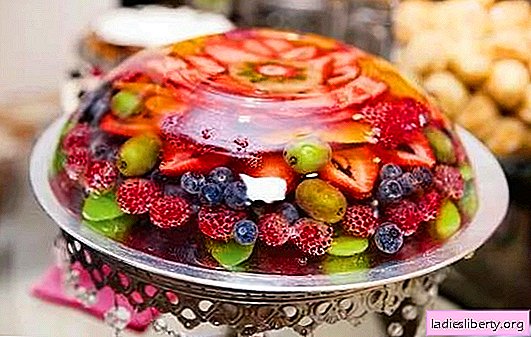 Fruit jelly is a light dessert for those who follow the figure. A selection of simple and original fruit jelly recipes