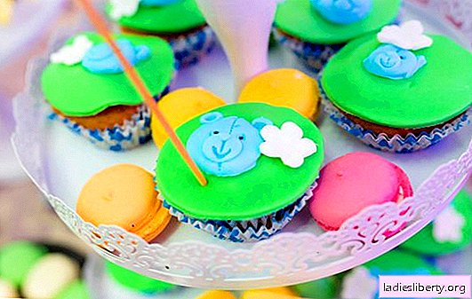 Glazūra cupcakes - garšīgs konditorejas izstrādājumu rotājums. Gatavošanas tehnoloģija un smalkmaizīšu veidi