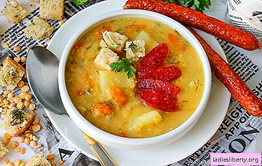 Грахова супа у спором шпорету (фото): технологија која је на опрезу за ручак. Рецепт за фотографију, корак по корак: супа од грашка у спорој шпорету. Гледамо!