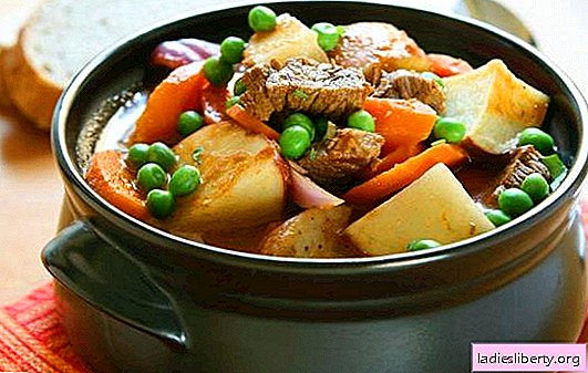 La carne en una olla con papas al horno es un plato abundante y delicioso. Las 7 mejores recetas de carne de res en una olla con papas al horno