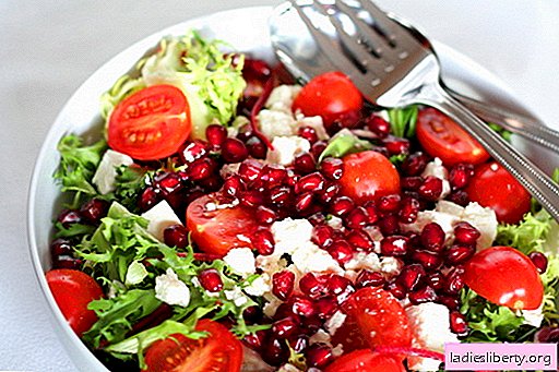 Pomegranate salad with chicken - the best recipes. How to properly and tasty cook pomegranate salad with chicken.