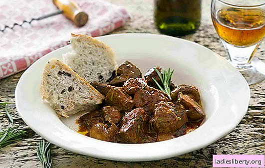 Beef liver goulash is an affordable and simple dish. Popular step-by-step beef liver goulash recipes