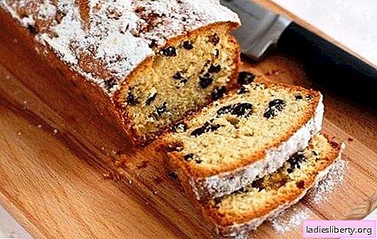 Ideal cake with raisins: a recipe according to GOST or homemade baking? Cupcake "Capital", "Spring" and others - the aroma of the upcoming holiday