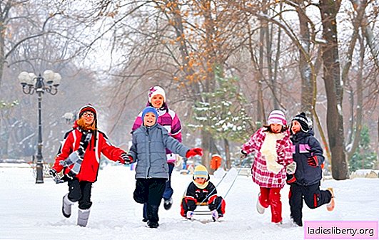 Games for children in winter: let's go to the fresh air! How to organize games for children in winter on a snowy ground