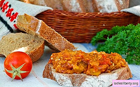 Eggplant caviar - the best recipes. How to cook eggplant caviar correctly and tasty.