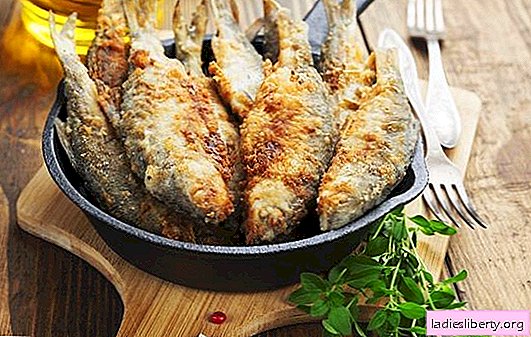 Pourquoi rêver de poisson frit pour les femmes et les hommes. Pourquoi rêvez-vous du poisson frit dans une poêle et sur une assiette?