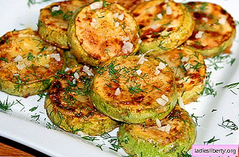 Garlic zucchini - the best recipes. How to cook delicious squash with garlic.