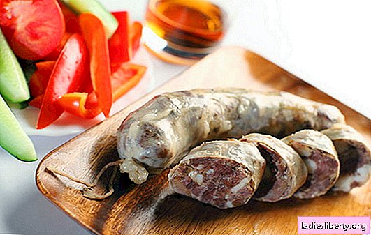 How to please a family with home-made beef sausage? Homemade beef sausage: recipes without soy, preservatives and dyes