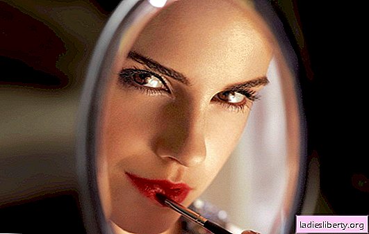 Cara melukis bibir dengan lipstik, gloss dan pernis. Rahasia penerapan lipstik merah di bibir (foto)