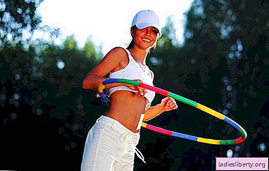 Cómo torcer un aro: aprendemos a usar un hula-hoop. Cómo girar el aro para quitar los lados y el estómago: ¿ayudará?