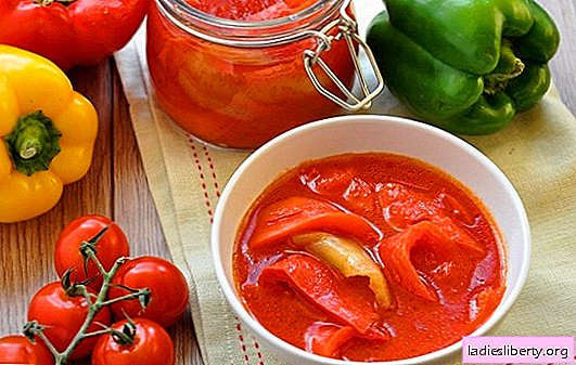 겨울을위한 토마토 lecho 요리법 : 헝가리어, 불가리아어, 러시아어. 겨울을위한 토마토 lecho를위한 당신의 조리법을 선택하십시오