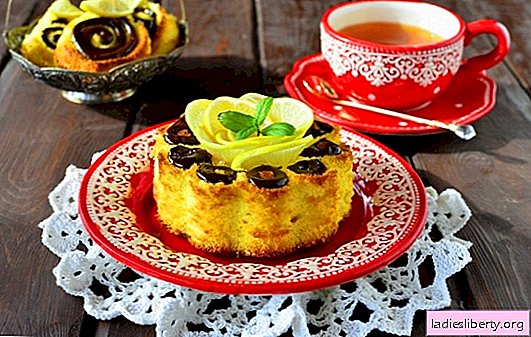 How to cook lemon biscuit in the oven and slow cooker. The subtleties of making lemon sponge cake with impregnation, on kefir, with poppy seeds
