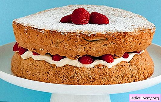 How to cook a magnificent sponge cake at home? The best recipes for biscuit at home: be sure to succeed!