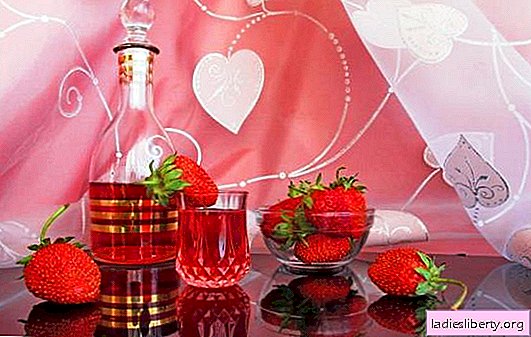 Bagaimana untuk membuat wain buatan sendiri dari strawberi? Berry romantis dan wangi dalam resipi wain strawberi buatan sendiri