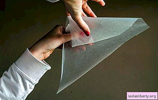 How to make a pastry bag from improvised products? Ways, tips: do-it-yourself confectionery bag