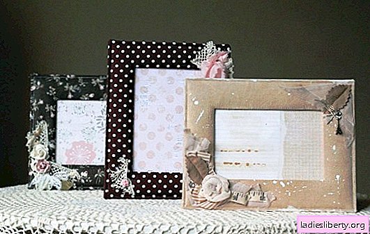 How to make a photo frame with your own hands: unusual, environmentally friendly. Master class (photo): different photo frames for do-it-yourselfers
