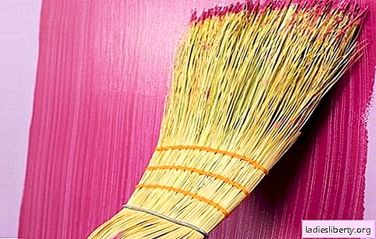 How to stylishly paint the walls at no cost: use cellophane, a broom, an ordinary chopper. We make exclusive painted walls with our own hands!