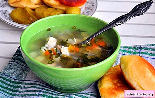Cómo cocinar una deliciosa sopa de la pechuga. Aumente la inmunidad a la sopa de pechuga: ¡es especialmente útil durante la epidemia de gripe!