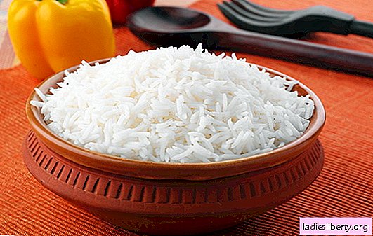 Cómo cocinar el arroz para que se desmorone. Recetas sueltas de arroz, el secreto para cocinar arroz para que quede suelto