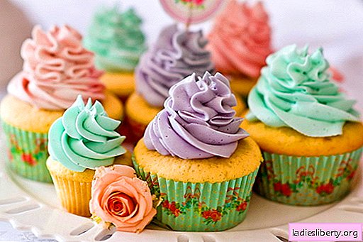 Cupcakes - how to cook them at home. 7 best recipes for homemade cupcakes.