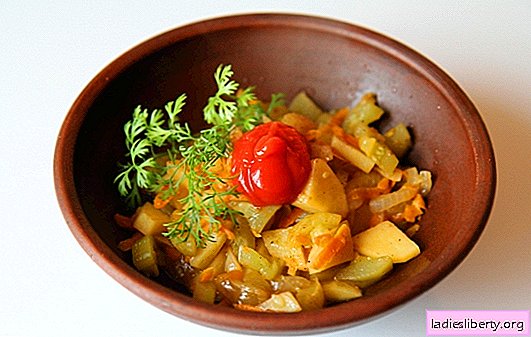 Aardappelen met courgette in een langzaam kooktoestel - snel en smakelijk. Recepten voor het koken van aardappelen met courgette in een slowcooker: vegetarisch en vlees