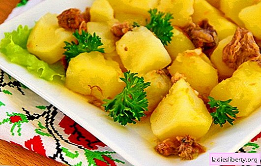 Potato with stew in a slow cooker - simple and tasteful. Let's cook potatoes with stew in a slow cooker and plunge into the past