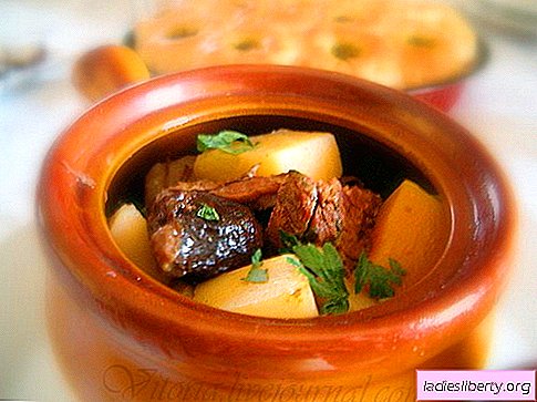Potatoes with meat - the best recipes. How to properly and tasty cook potatoes with meat in pots.