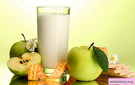 Kefir-apple diet: moins de livres, améliore la santé. Quelle option de régime kéfir-pomme choisir?