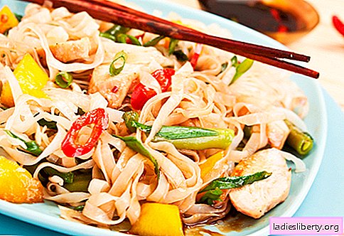 Nouilles chinoises - les meilleures recettes. Comment cuisiner correctement et délicieusement des nouilles chinoises à la maison.
