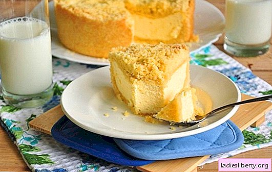 Royal cheesecake (trin for trin opskrift) - en lækker cottage cheese dessert. Royal ostekage i en langsom komfur: en trin-for-trin opskrift