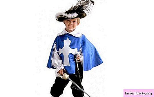 Do-it-yourself musketeer costume for a boy - how? Simple patterns of costumes of a musketeer for a boy with his own hands