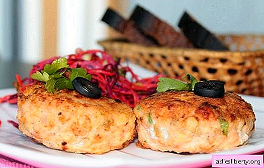 Sockeye salmon cutlets - a home-made delicacy. Juicy and tender cutlets of minced sockeye salmon with cheese, potatoes, herbs
