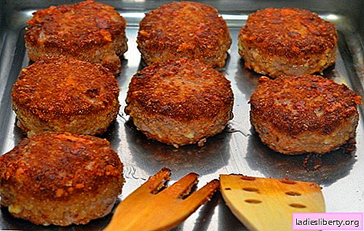 Rissóis de carne picada no forno são sempre bem sucedidos! Receitas de almôndegas picadas em forno: com carne de porco, vaca e frango