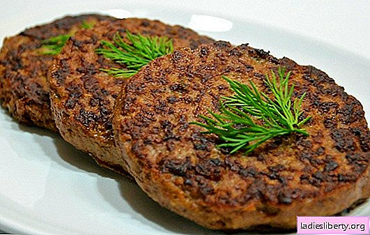 Beef liver cutlets - masking a healthy by-product! Beef liver cutlets: traditional and author's recipes