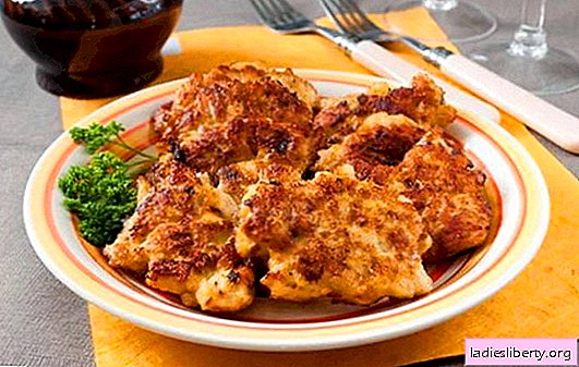 Chicken cutlets chopped with mayonnaise breaded and without. Recipes of fried and stewed chopped chicken cutlets with mayonnaise