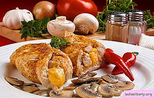 Chuletas con champiñones - ¡en todos los gustos! Diferentes opciones de albóndigas con champiñones: regular, relleno, magro, carne y pollo.