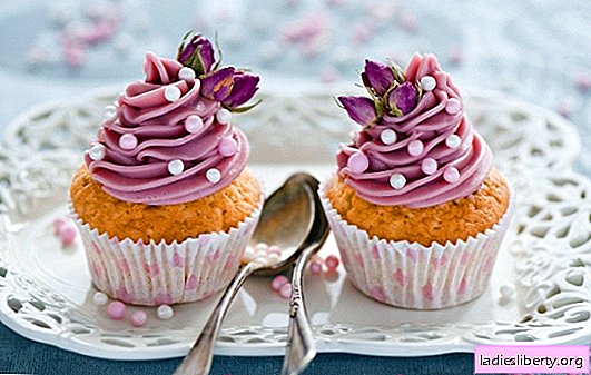Crema para magdalenas: ¡preparar pequeñas obras maestras! Una selección de recetas para las cremas más deliciosas, espesas y ricas para muffins