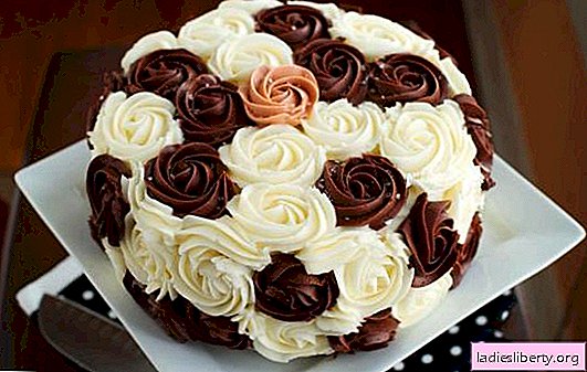 Crème pour décorer le gâteau: les meilleures et originales recettes. Comment faire chaque type de crème de décoration de gâteau: instructions étape par étape