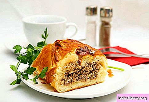 Kulebyaka with meat - the best recipes. How to properly and tasty cook pie with meat.