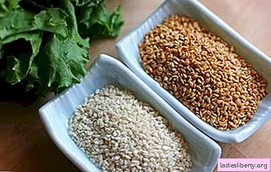 Семена от сусам: ползите и вредите, съставът и съдържанието на калории. Състав на древногръцкия еликсир на безсмъртието - семена от сусам