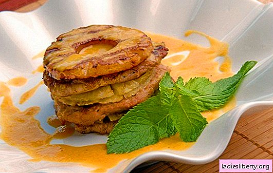 Ayam dengan nanas di dalam oven adalah cara yang baik untuk mengejutkan para tetamu dan tolonglah sendiri. Resipi terbaik untuk ayam dengan nanas di dalam ketuhar