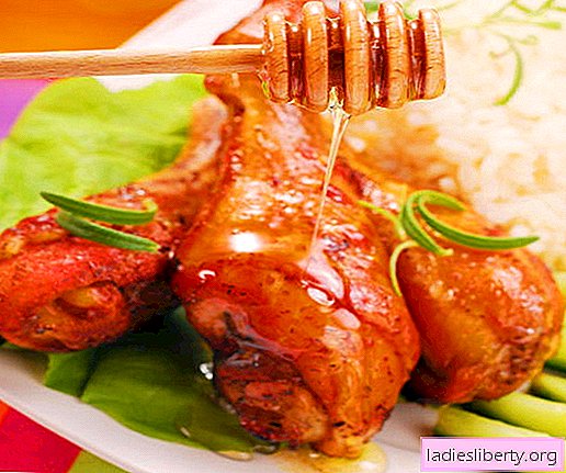 Chicken in honey sauce - the best recipes. How to properly and tasty cook chicken in honey sauce.
