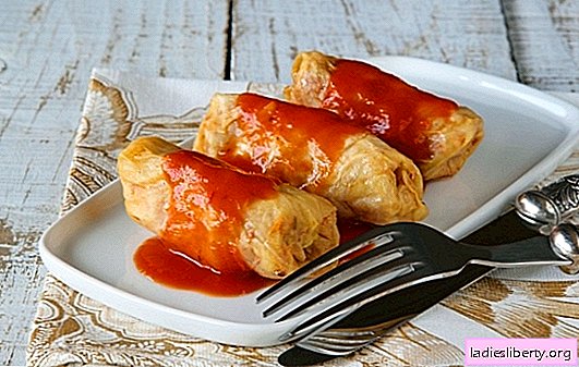 Los rollos de col de pollo son una versión baja en calorías de su plato favorito. Las mejores recetas para deliciosos rollos de col de pollo y col blanca y col de Beijing