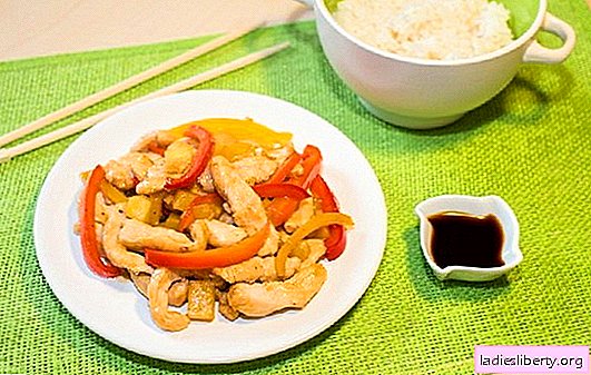 Chicken breasts with pepper - diet and everyday dishes. A variety of dishes from chicken breasts with pepper for every taste