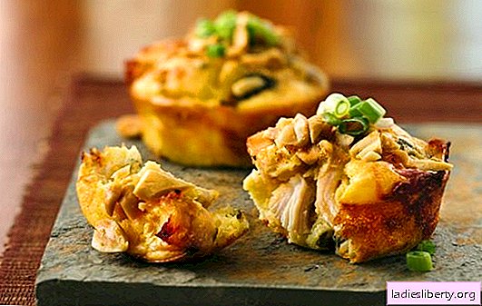 Muffins au poulet - Côtelettes juteuses! Recettes de muffins au poulet originales pour une table festive et décontractée
