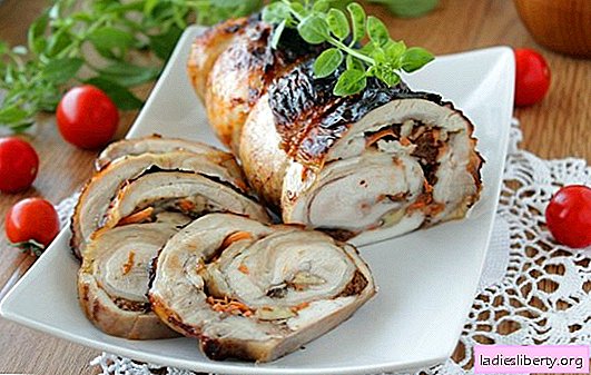 Rollitos de pollo con ciruelas pasas: ¡un manjar! Recetas simples para rollitos de pollo guisados ​​y horneados con ciruelas pasas