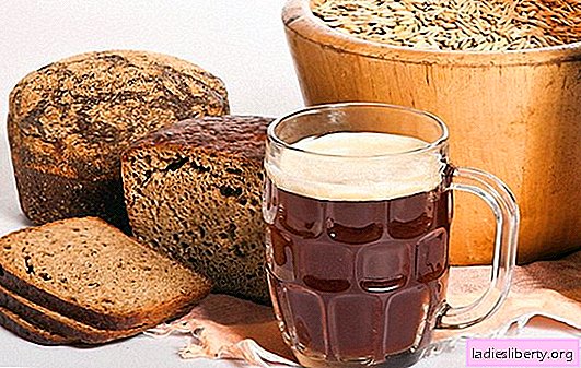 Kvass: calorie content, benefits and harms. Useful properties of kvass in cooking, medicine and cosmetology, possible harm from kvass