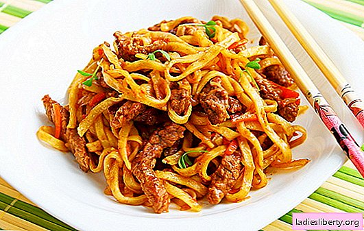 Meat noodles - proven and original recipes. How to cook homemade noodles with meat tasty and fast