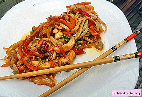 Udon noodles - the best recipes. How to cook udon noodles properly and tasty at home.