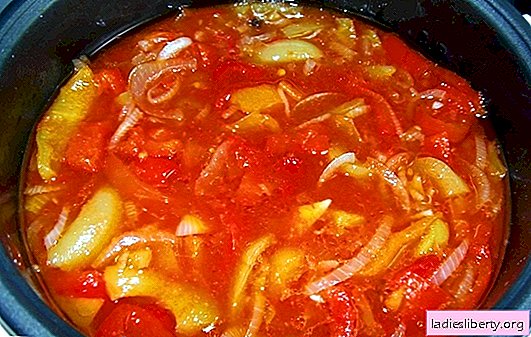 Lecho في طباخ بطيء: التكنولوجيا لمساعدتنا! سريعة وسهلة ، لذيذة: أفضل الوصفات في الطباخ البطيء لفصل الشتاء: الطماطم والفلفل